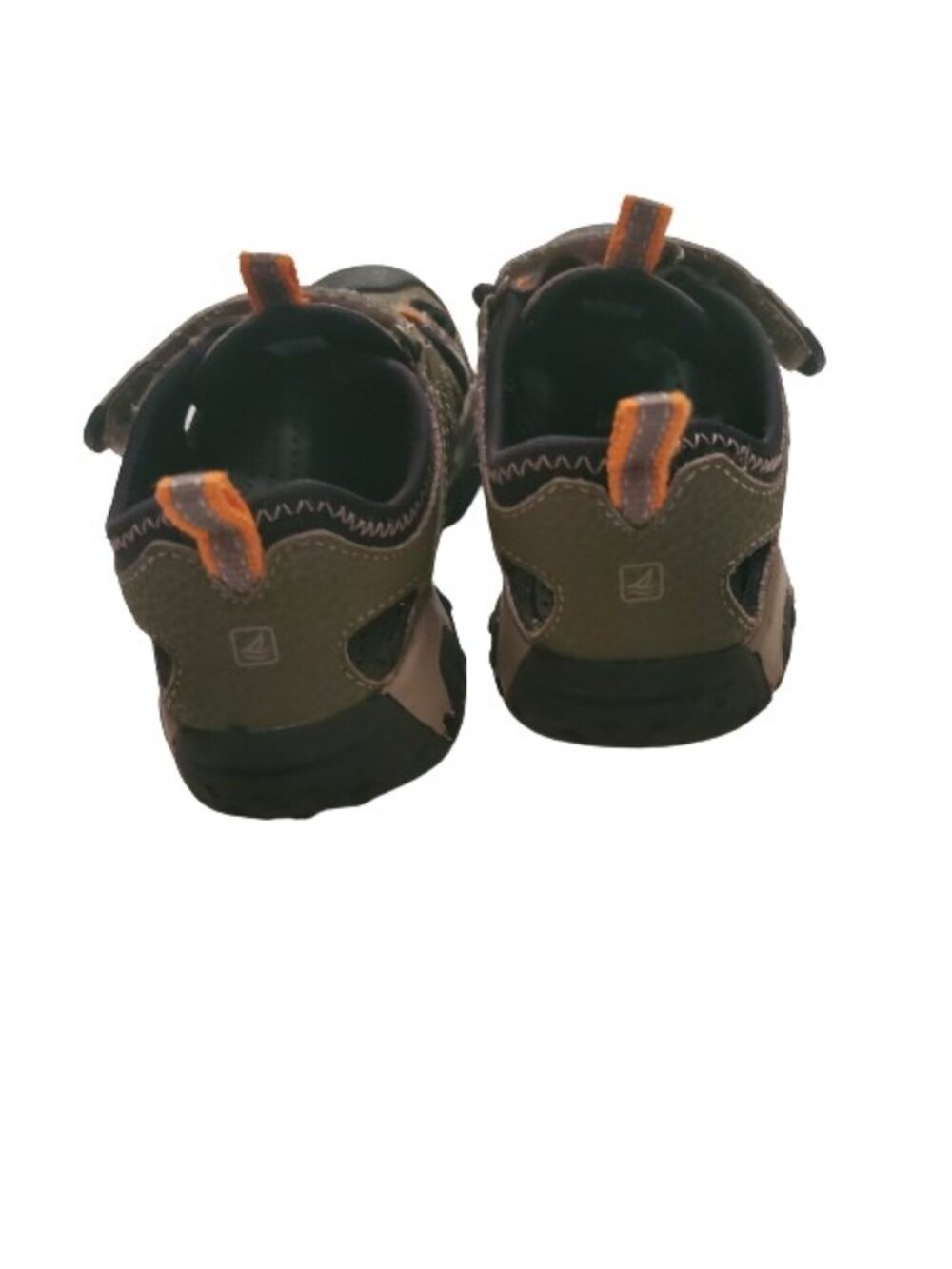 Sperry Top-Sider Kids Boys Wet Tech Closed-Toe Fisherman Sandal Oliver Green 11W - Picture 12 of 16